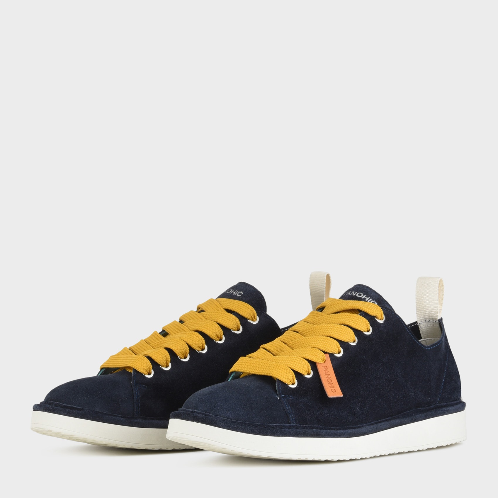 ZAPATO CON CORDONES HOMBRE P01 DE ANTE NOCHE AMARILLO