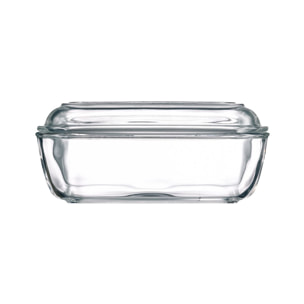 Mantequillera de vidrio 17 cm Home classic - Luminarc