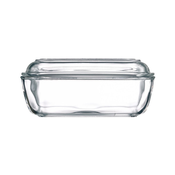 Mantequillera de vidrio 17 cm Home classic - Luminarc