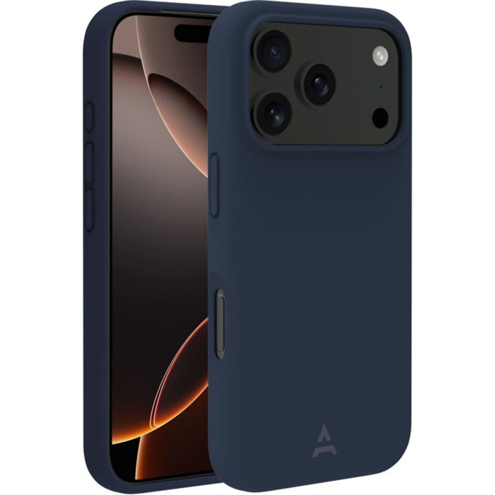 Coque ADEQWAT iPhone 17 Pro Magnétique Bleu