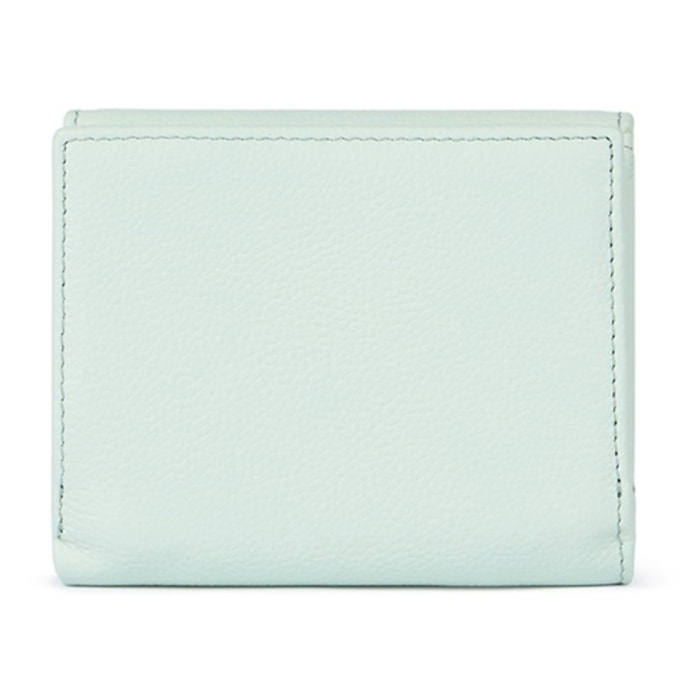 Portafoglio donna vera pelle - Modello Valenza Pro - Casual - 11.0 x 8.5 x 4.0 cm