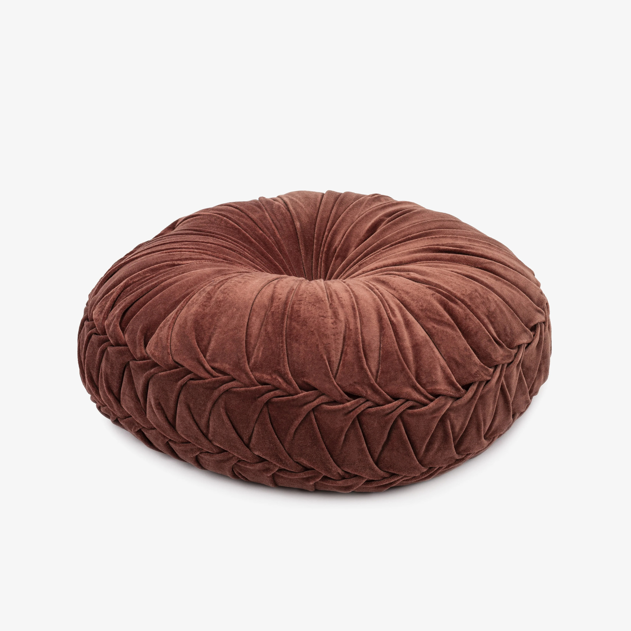 COJIN TERCIOPELO FLOR ALGODÓN - FUNDA + RELLENO