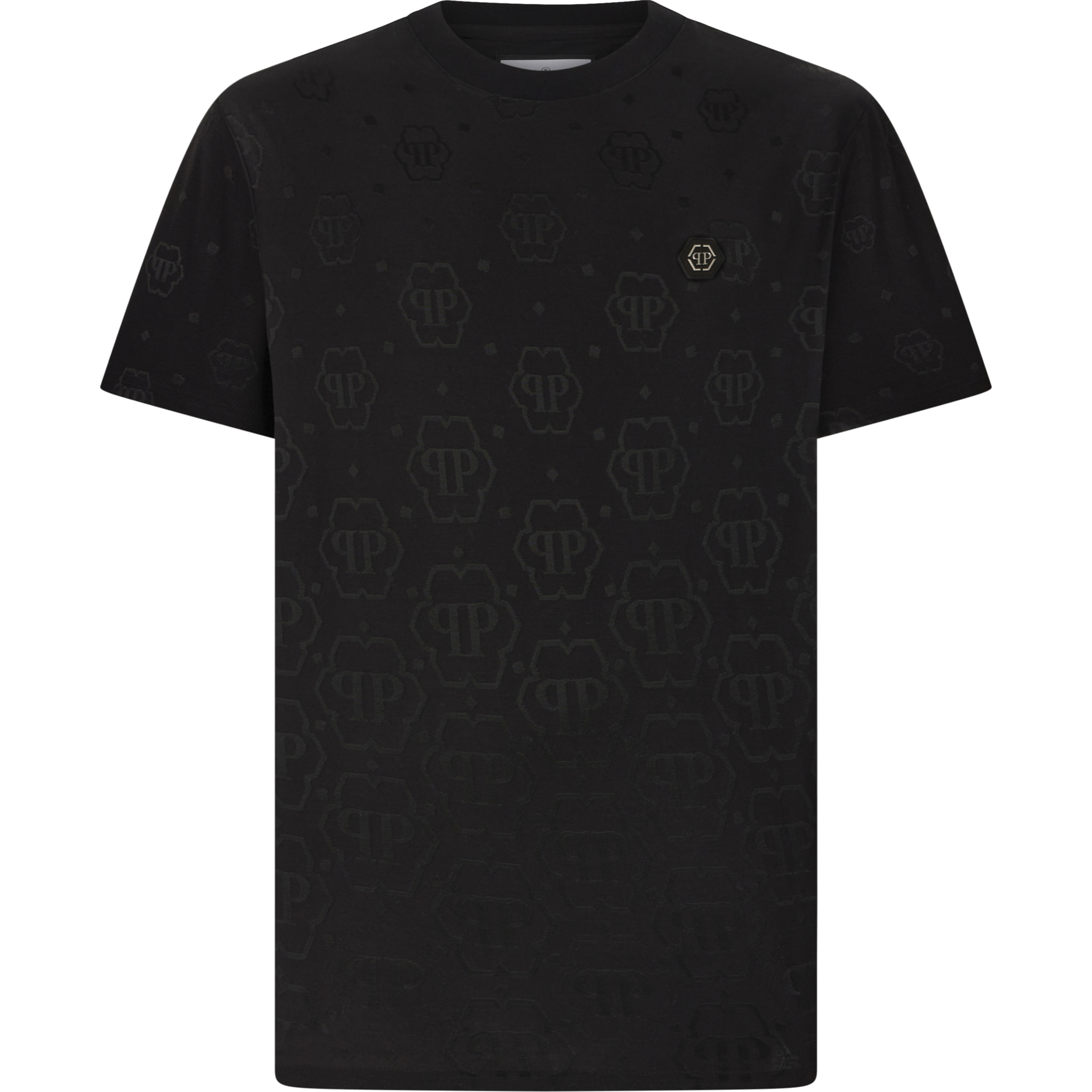 PHILIPP PLEIN T-shirt girocollo a maniche corte MONOGRAM