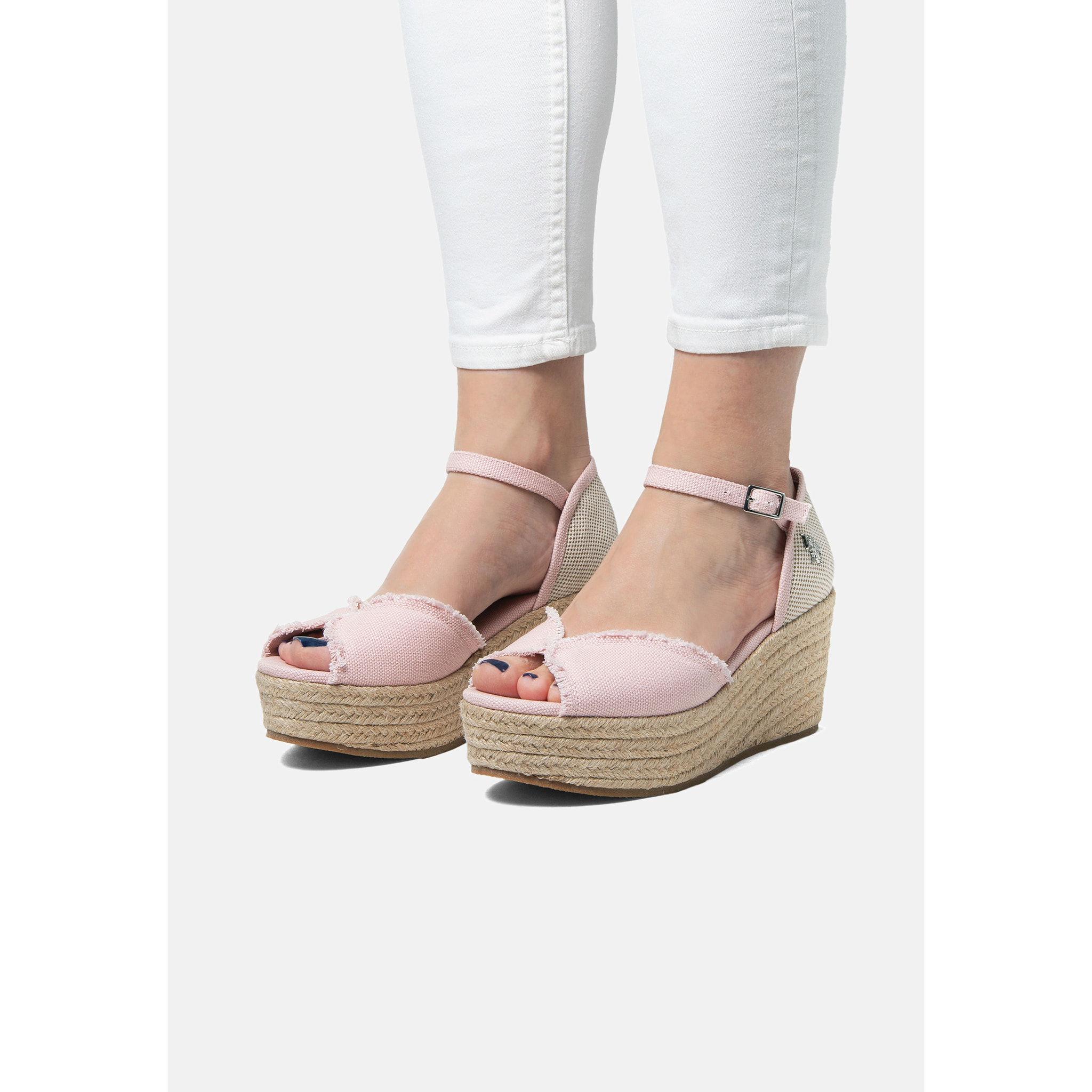 U.S. Polo Assn. - Sandali ALEIDA003W/5T1 in canvas per donna