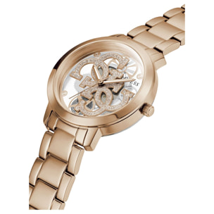 Guess Reloj Analógico Quattro Clear