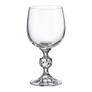 Lot de 3 verres à pied en cristallin 19cl MATIGNON
