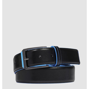 Piquadro Cintura in pelle con fibbia ad ardiglione