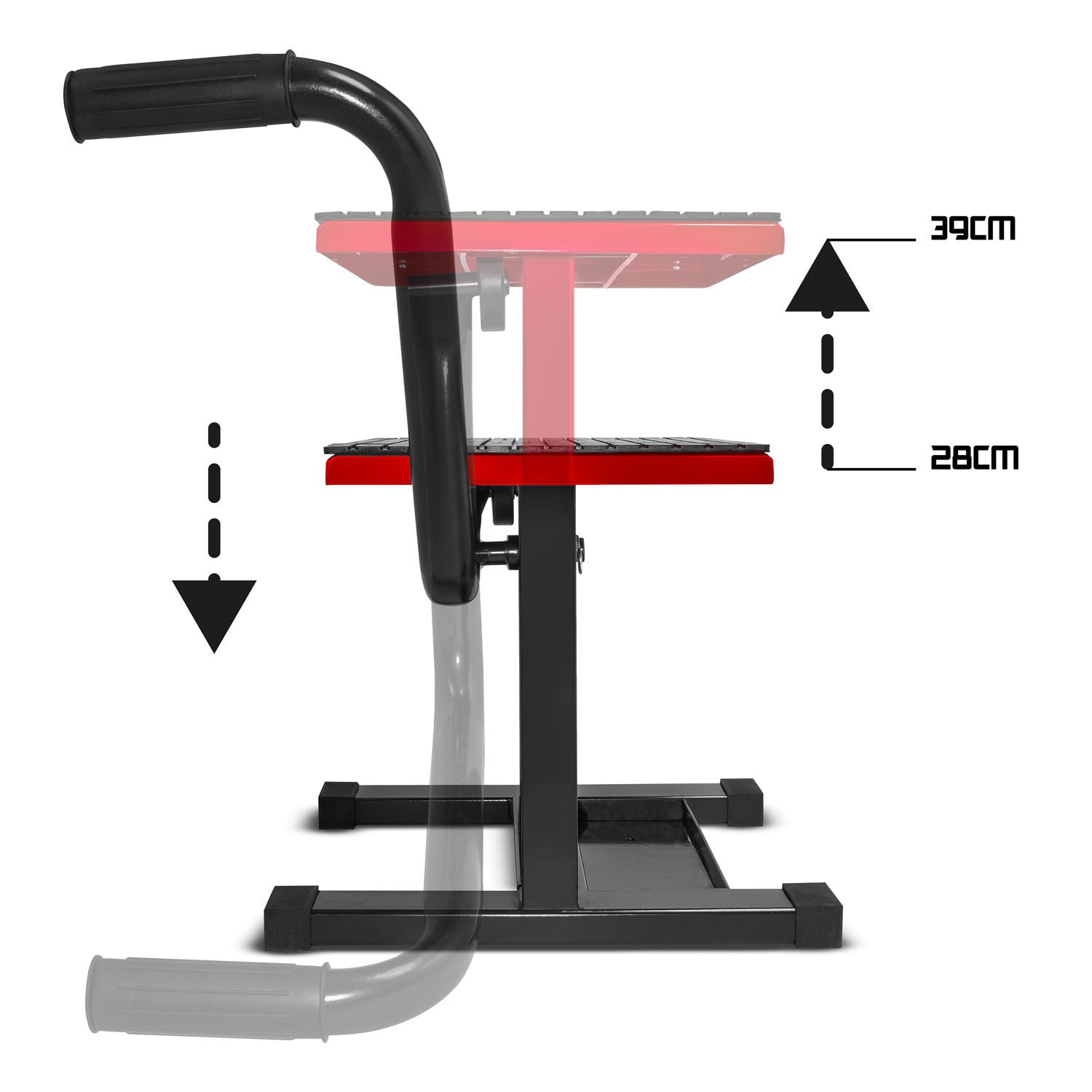 Coster 160 - Sollevatore moto cric manuale carico massimo 160 kg