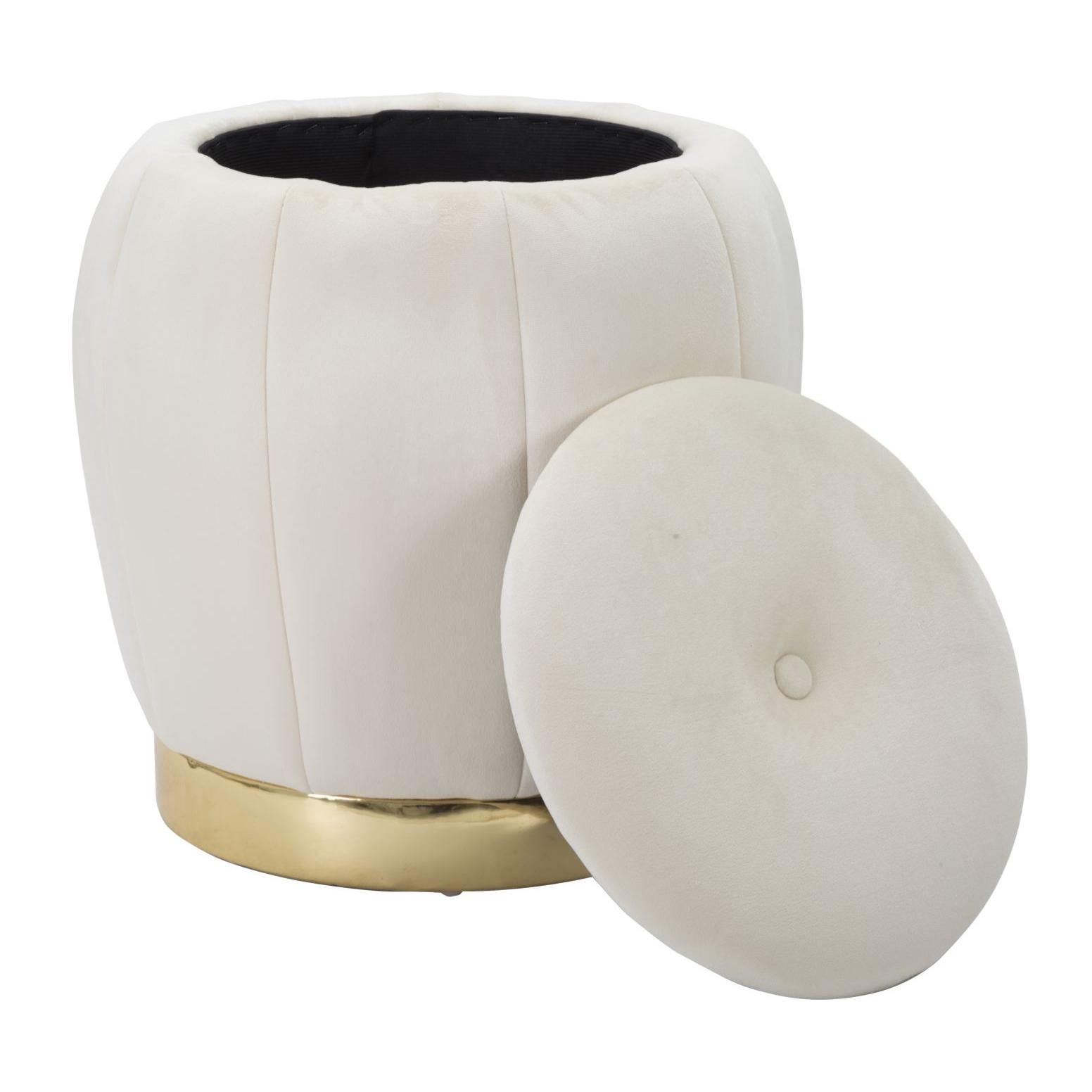 PUFF/CONTENITORE PARIS CHARME1921 BICOLORE