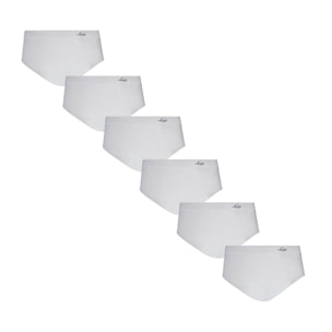 Slip Culotte Maxi Donna Liabel Conf 6pz, Art. AZ2560B Bianco