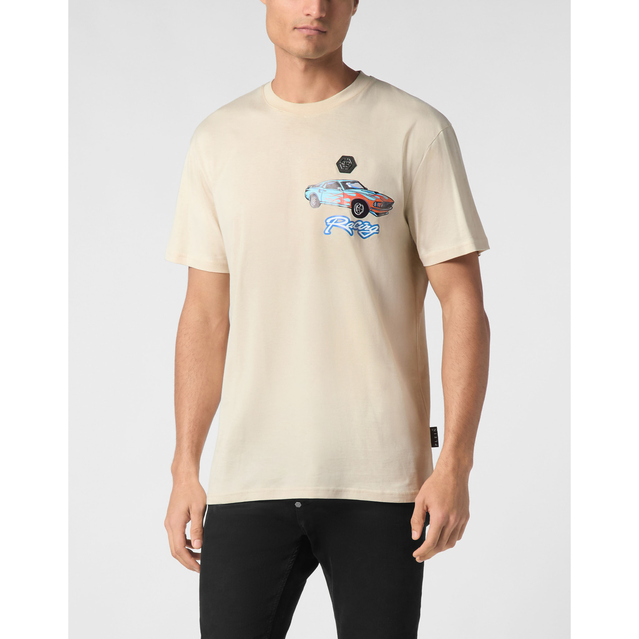 PHILIPP PLEIN Camiseta Cuello Redondo RACING