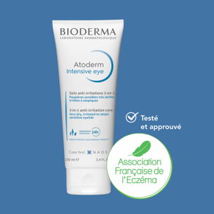 Atoderm Intensive Eye - Soin Anti-Irritations 3-en-1 - Apaise, Répare, Démaquille.100 ml
