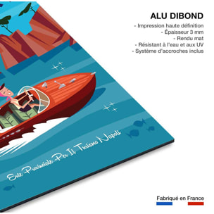 Tableau voyage à capri Tableau alu Dibond