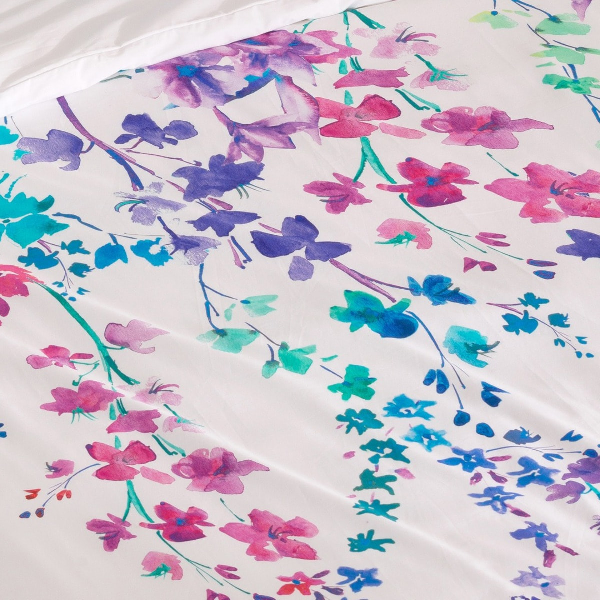 Housse de couette HAKU BLUE 100% coton 79 cm/2
