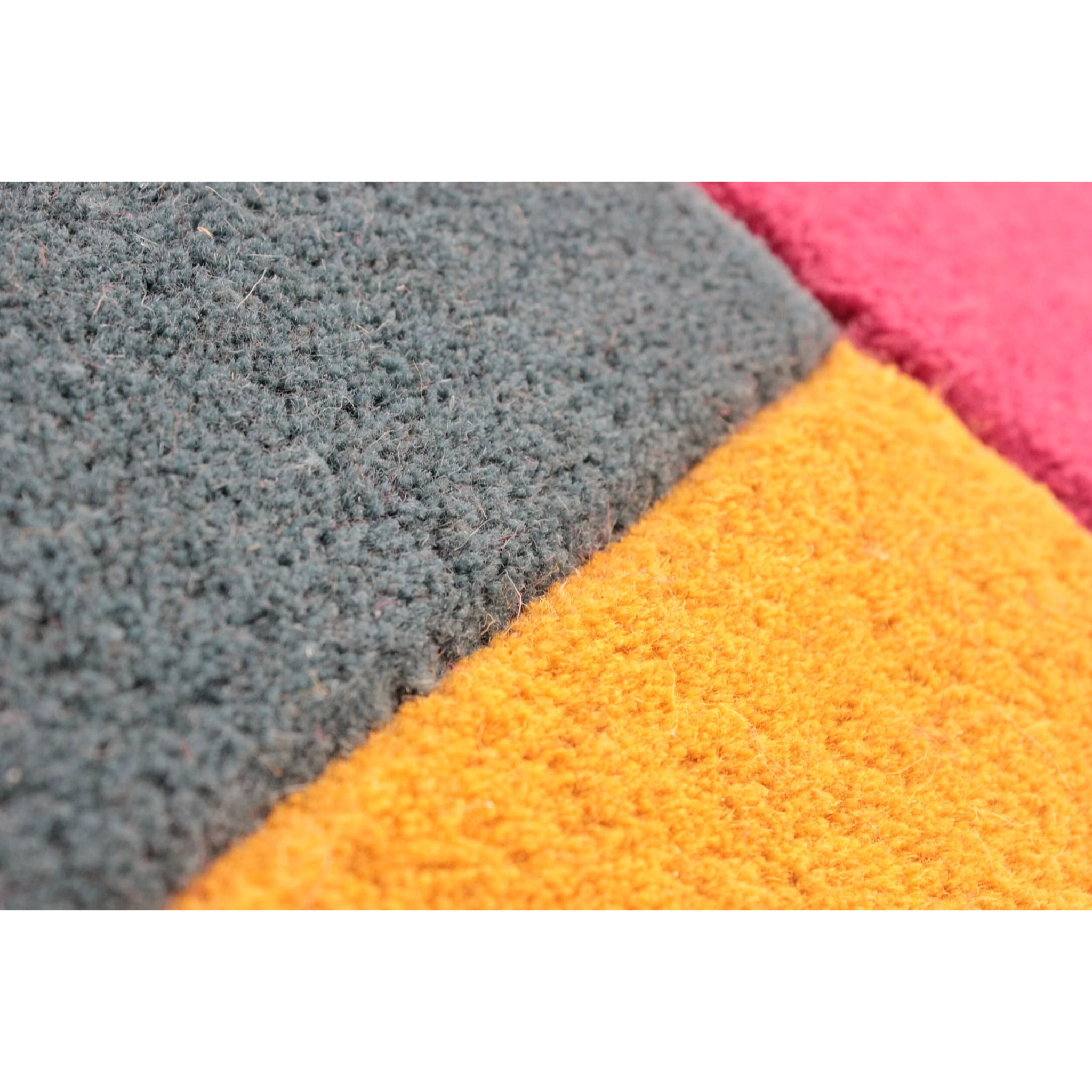Tapis graphique en laine COLLAGE