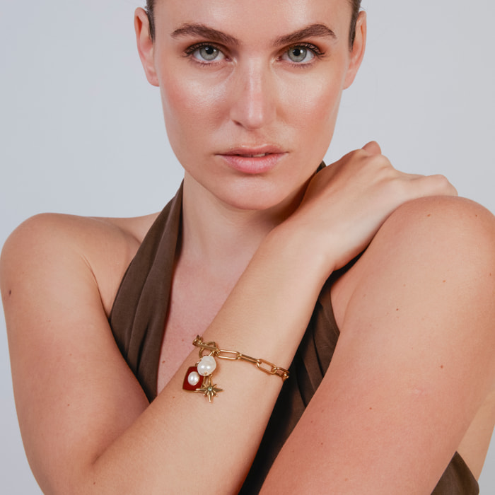 Pulsera Irath acabado oro amarillo 18k
