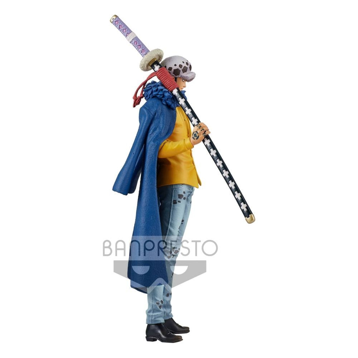 One Piece Dxf Grandline Men Pvc Statua Wanokuni Trafalgar Law 17 Cm Banpresto