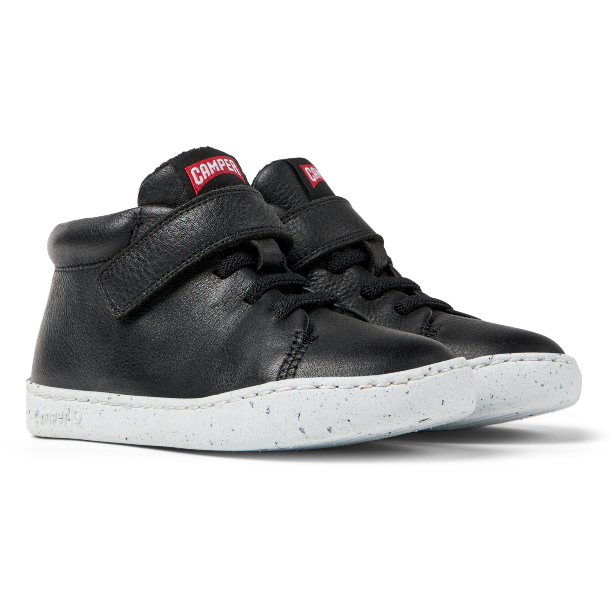 CAMPER Peu Touring - Botines Infantil Negro