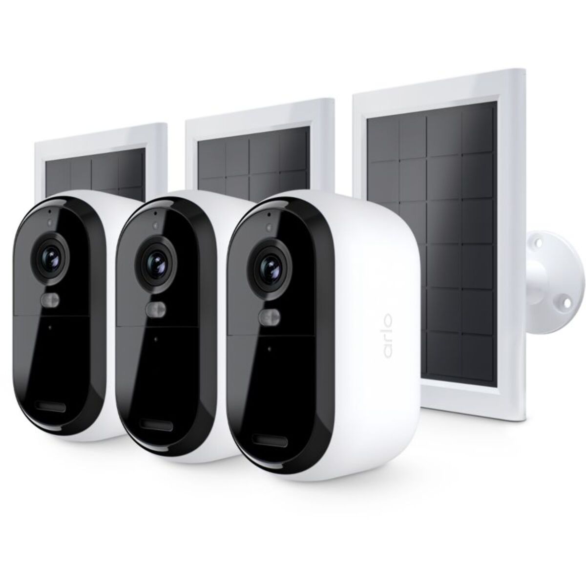 Caméra de surveillance ARLO 3 caméras ext Essential3 2K+ pan. sol