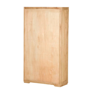 Cabinet Madera Mindi Natural 100x40x185 Cm