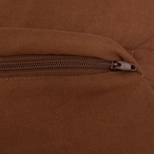 Coussin Mira 55x55cm terracotta