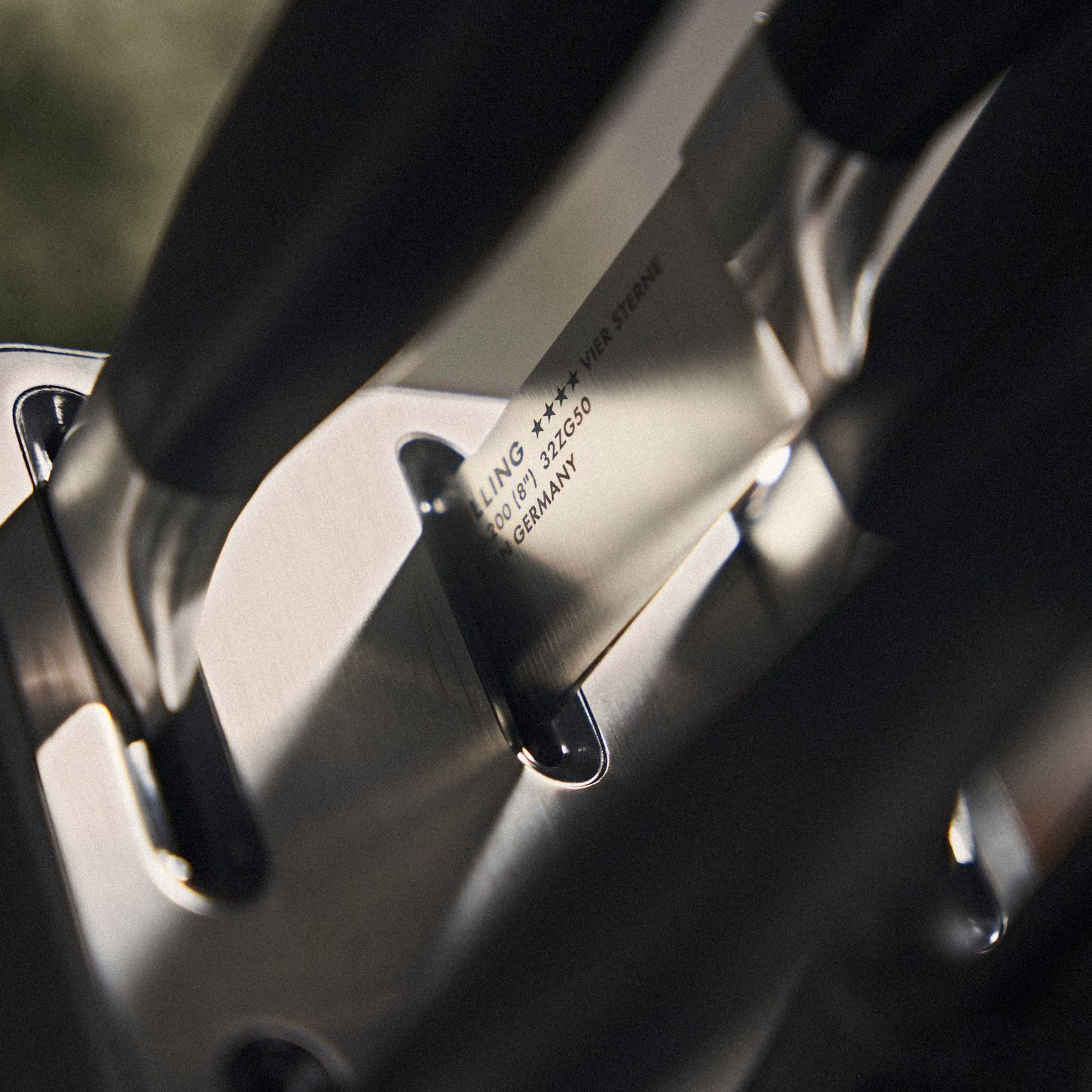 Bloc de couteaux avec technologie KiS,+ 7 pcs, **** FOUR STAR