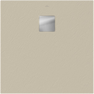 Receveur 90 x 80 Planeo acrylique rectangle nature creme