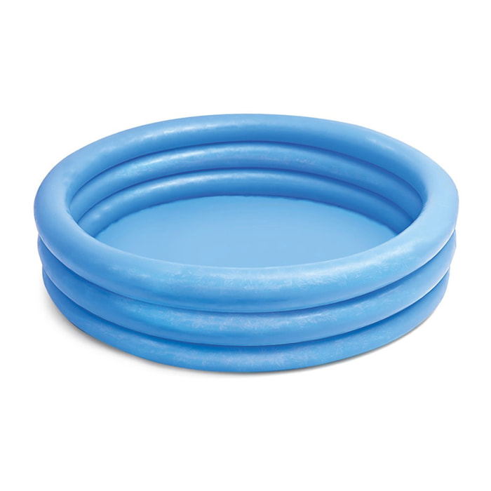 Intex Piscina Gonfiabile Crystal Blu, 147x33 cm