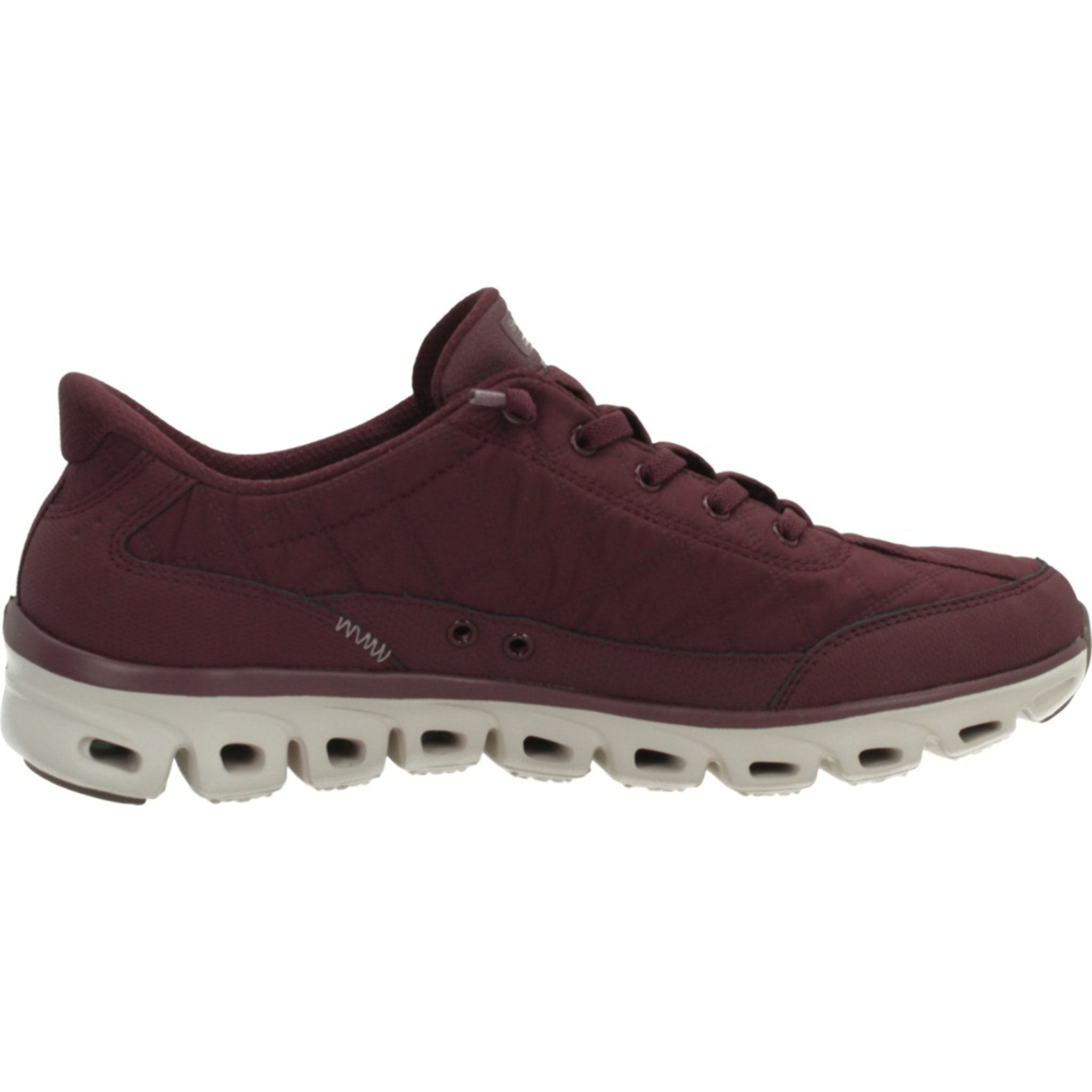 Sneakers De  Mujer 104556s Glide Step At Ease Burdeos