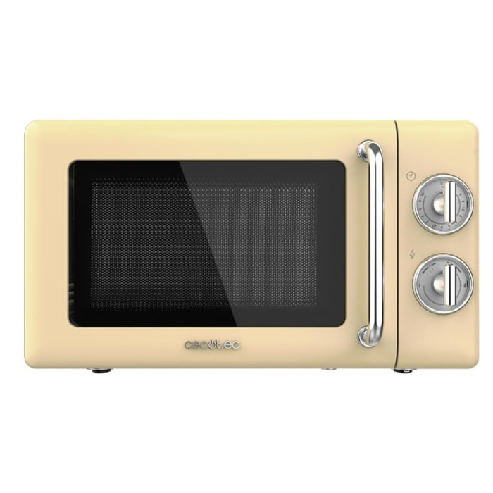 Cecotec Micro-ondes 20 L ProClean 3010 Retro Yellow