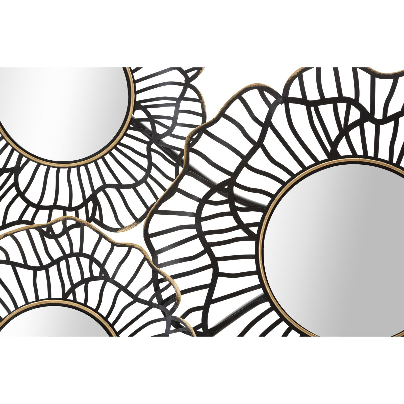 PANNELLO IN FERRO OSAKA C/SPECCHI CM 121x5x56