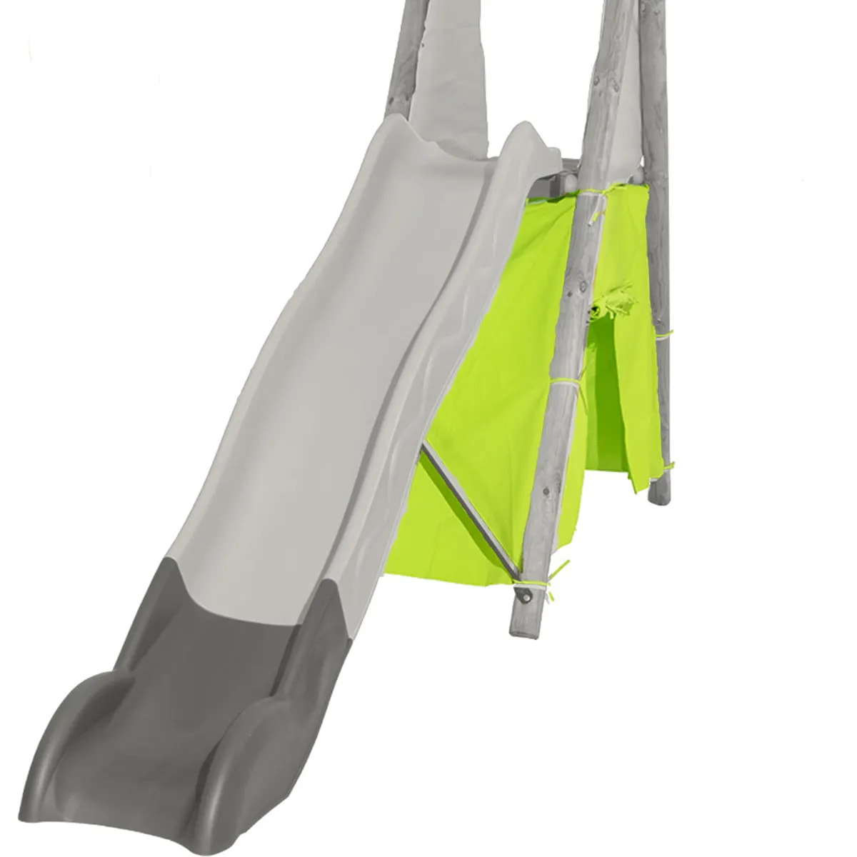 Cabane en toile pour portique bois