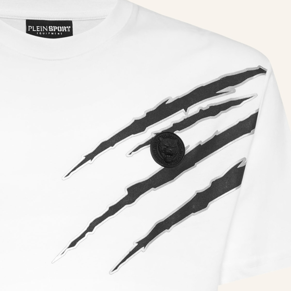 PLEIN SPORT T-Shirt Round Neck SCRATCH