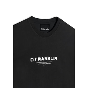 Camiseta Tomorrow Negra / Blanca Hombre D.Franklin