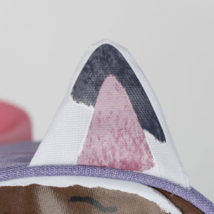 Mochila infantil escolar gabby´s dollhouse, gabby's unisex niños, lila, pequeña