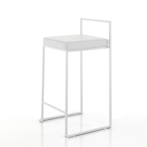 ORESTELUCHETTA Set 2 Sgabelli DALE WHITE HOME