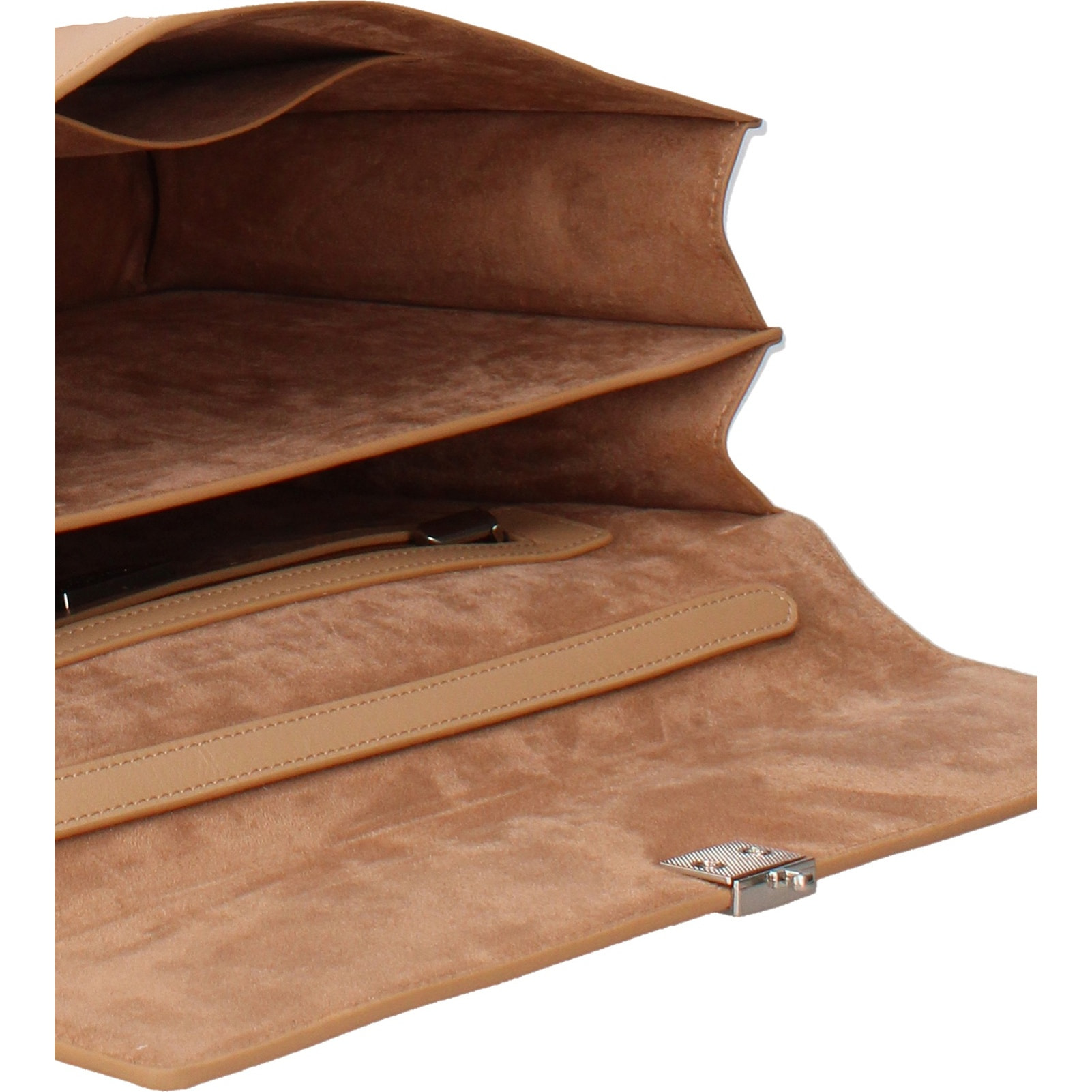 Borsa a spalla da donna Made in Italy - Modello Ereba Ultra - 100% pelle - 34.5 x 21.0 x 10.0 cm