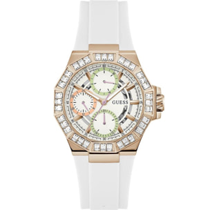 Reloj Guess GW0695L3 Mujer Analogico Cuarzo con Correa de Silicona