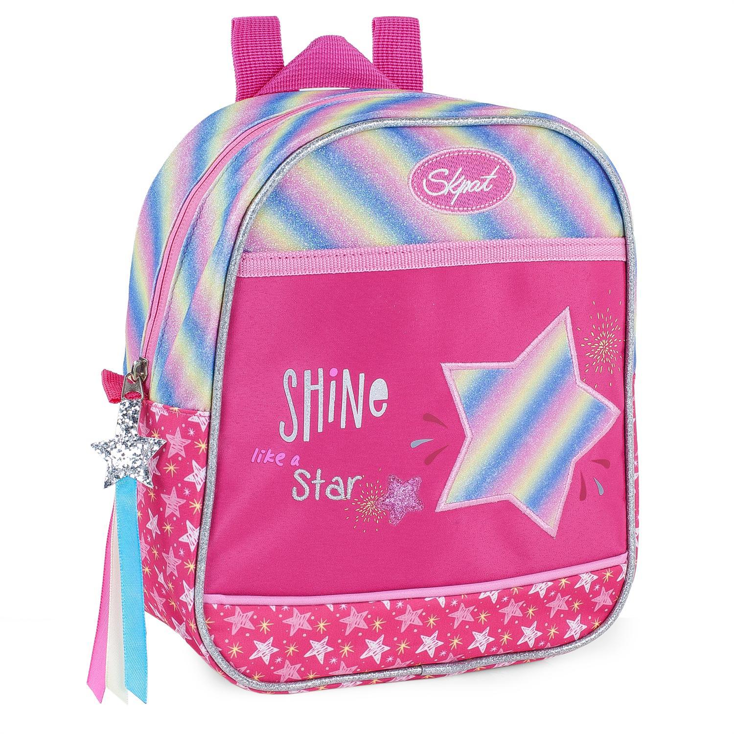 Mochila Skpat Shine Like A Star Fucsia