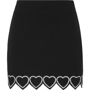 PHILIPP PLEIN Minifalda HEART