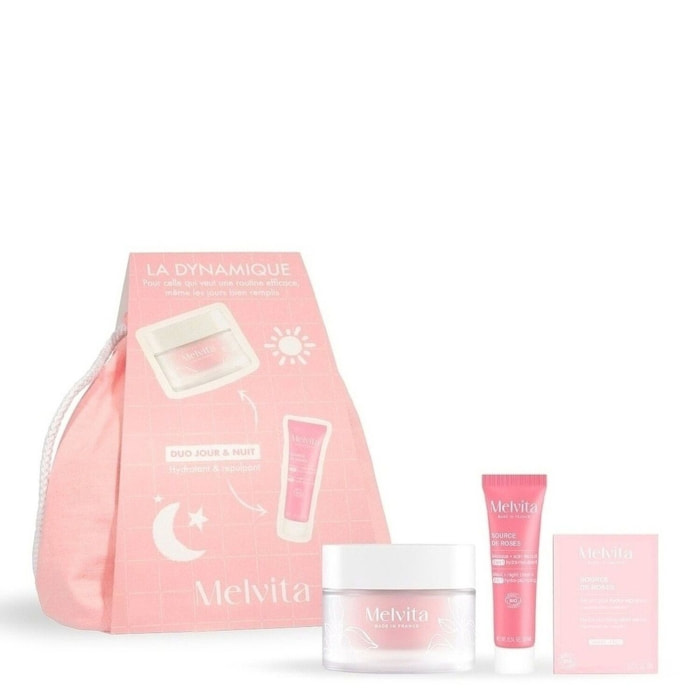La Dynamique - Crème Hydra-repulpante 50ml et Masque de nuit 2en1 50ml