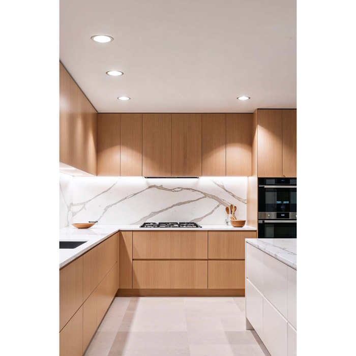 SON 112 Incasso bianca 8W luce calda