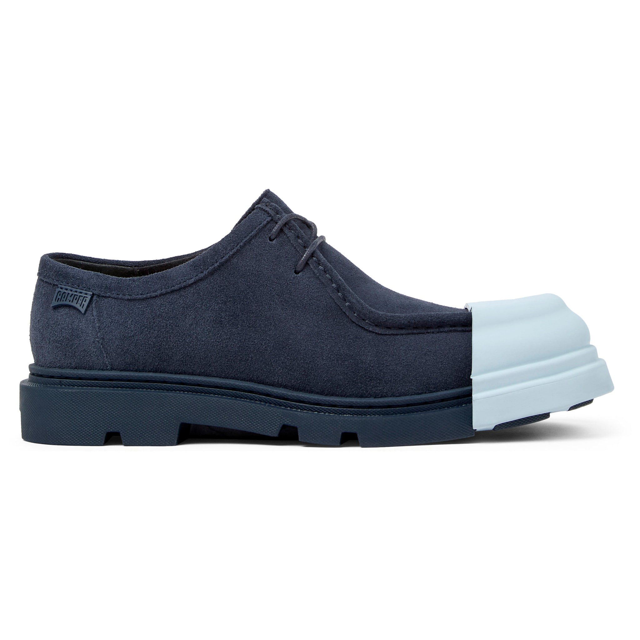 Zapatos de cordones - CAMPER Junction - Azul - Piel de ante