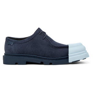 Zapatos de cordones - CAMPER Junction - Azul - Piel de ante