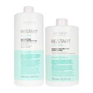 REVLON PROFESSIONAL Kit Restart Volume Shampoo 1000ml + Conditioner 750ml