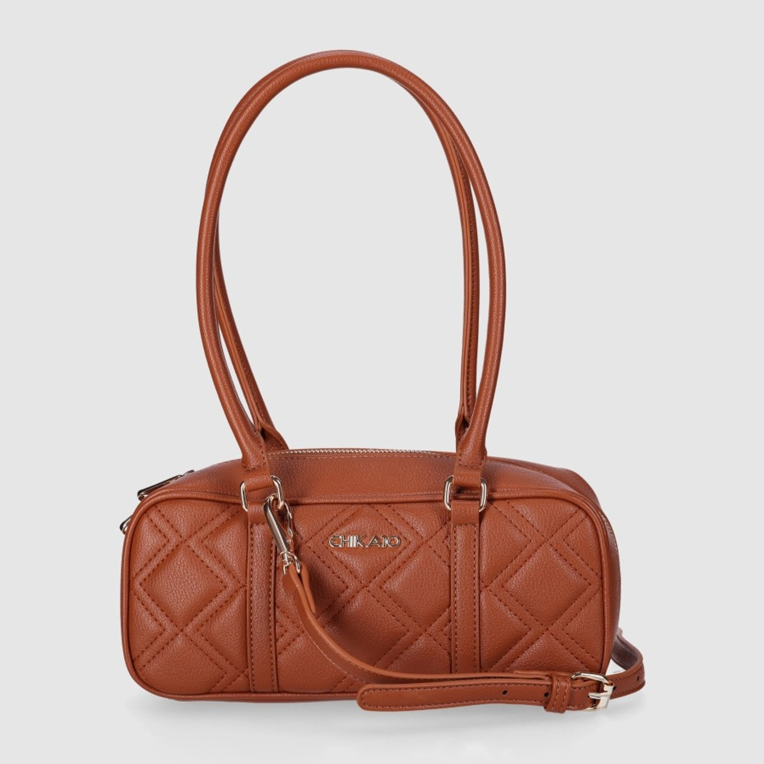 Bolso - Cuero - Medida: 26 cm x 12 cm x 9 cm