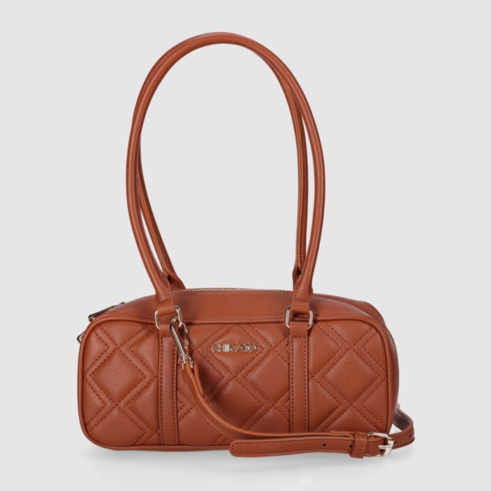 Bolso - Cuero - Medida: 26 cm x 12 cm x 9 cm