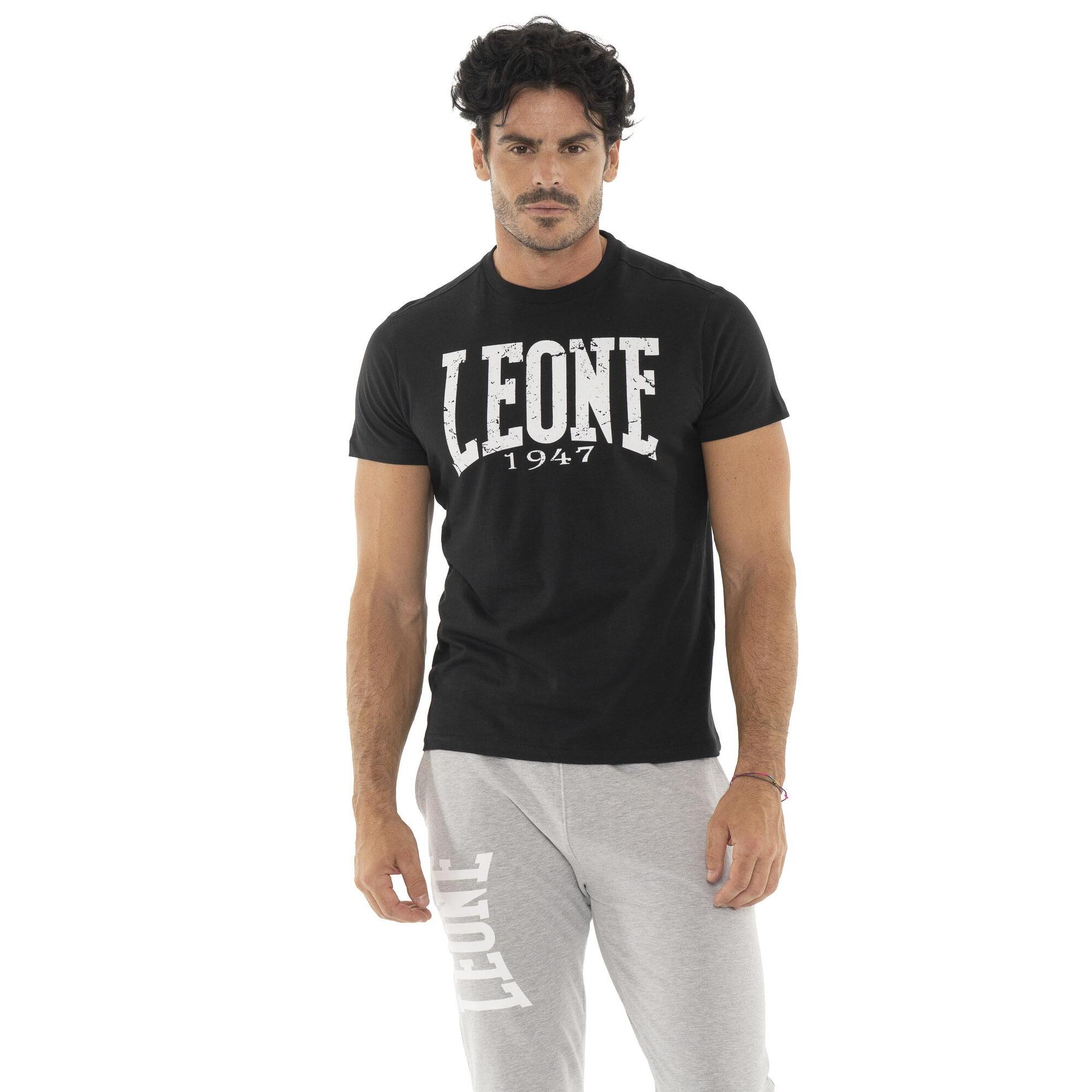 Camiseta Leone 1947 Apparel hombre manga corta logotipo vintage iconic