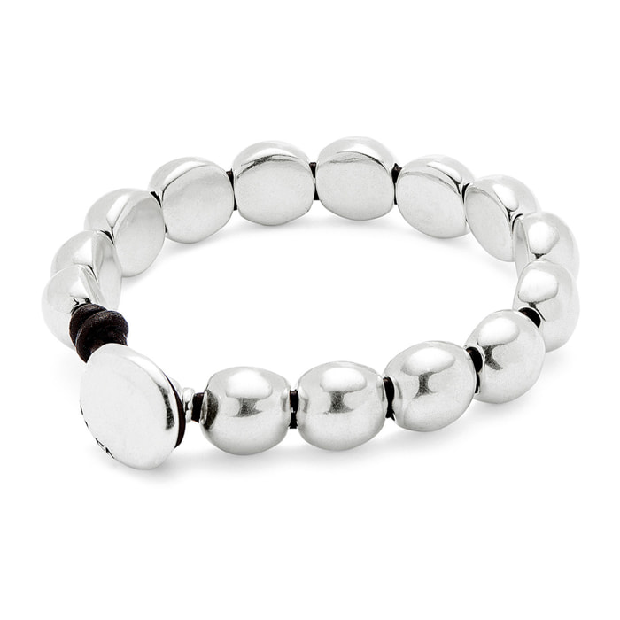 Pulsera SER INTRÉPIDA PLATEADO L