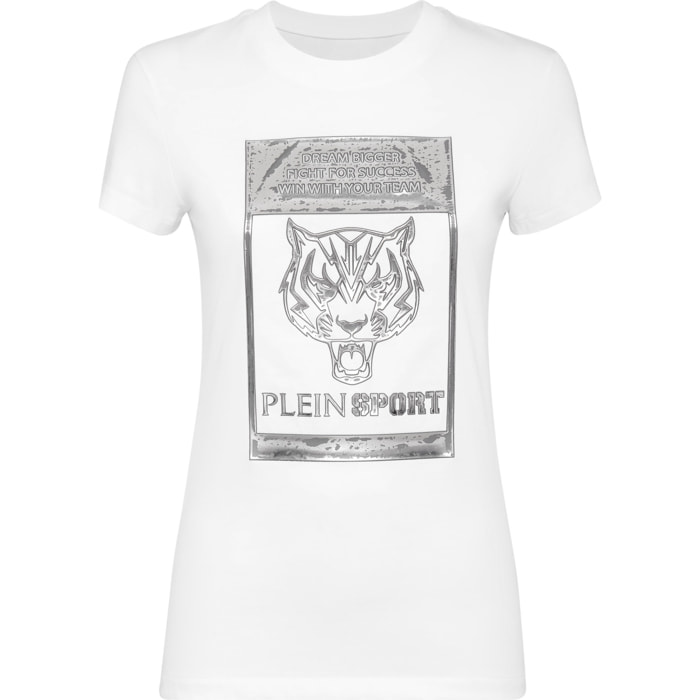 PLEIN SPORT Camiseta Cuello Redondo TIGER